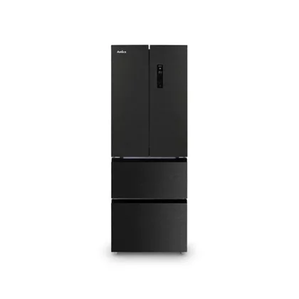 Drzwi zamrażarki Amica czarny Inox