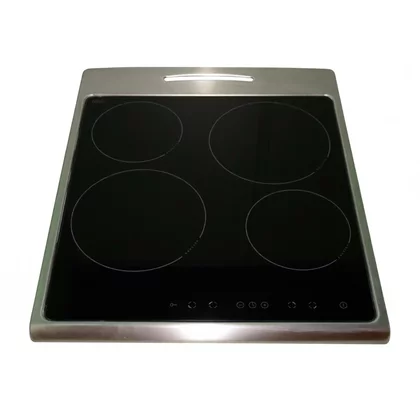Płyta ze szkła ceramicznego z ramą do kuchni Amica czarna 9068730