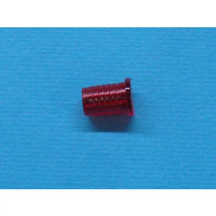 CC500W 257D.12 GORENJE Czerwona osłona lampki sygnalizacyjnej do kuchenki i piekarnika Gorenje / Hisense 667951