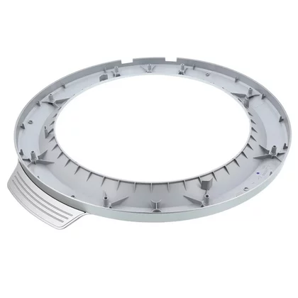 Przednia futryna drzwi pralki Electrolux / AEG srebrna Ø490 mm