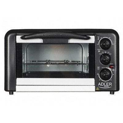 Mini piekarnik elektryczny Adler AD 6009 28 l 1600 W biało-czarny
