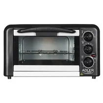 Mini piekarnik elektryczny Adler AD 6009 28 l 1600 W biało-czarny