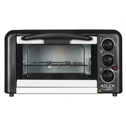 Mini piekarnik elektryczny Adler AD 6009 28 l 1600 W biało-czarny