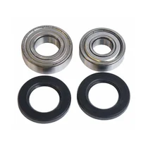 Komplet łożysk z uszczelniaczem do pralki Whirlpool / Indesit / Ariston / Hotpoint 6205 + 6204 + 31x52x7 481931038743 C00498909