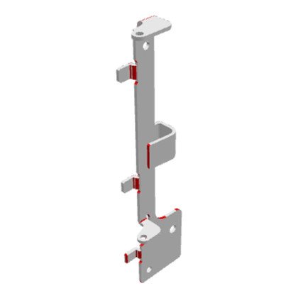 Zawias drzwi skraplacza do suszarki Electrolux 1123347104