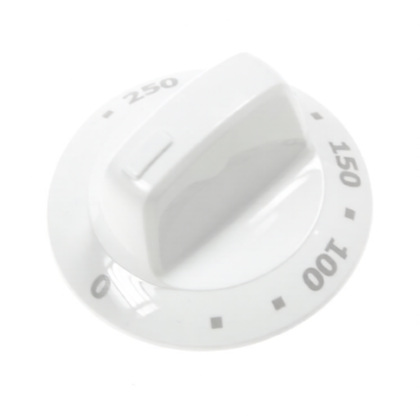 Pokrętło temperatury do piekarnika Electrolux / AEG białe 3495613048