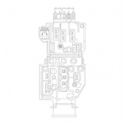 Mocowanie termostatu do lodówki Electrolux / AEG 2260204215
