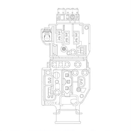 Mocowanie termostatu do lodówki Electrolux / AEG 2260204215