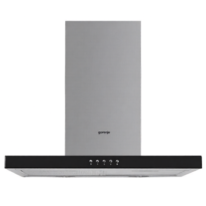 Okap kominowy przyścienny Gorenje DTS 6545 E inox 60 cm 450 m3/h