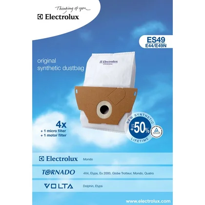 Worki syntetyczne do odkurzacza Electrolux Mondo / Elyps ES49 4+1+1 9002565464