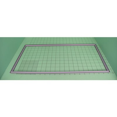 Uszczelka drzwi chłodziarki Amica szara (1040939)