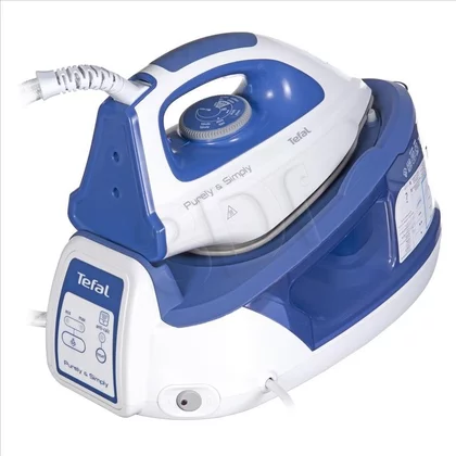 Żelazko z generatorem pary Tefal Purely & Simply SV5030 2200 W biało-granatowe