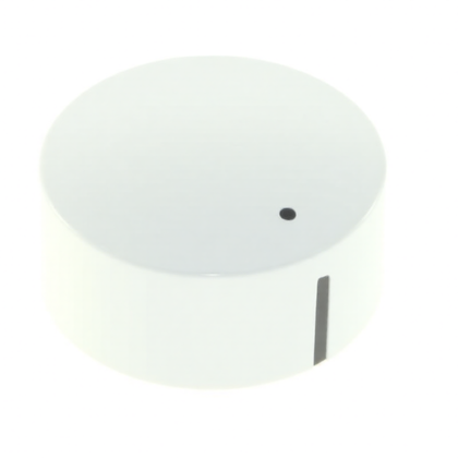 Białe pokrętło programatora do zmywarki Whirlpool 481241359177 C00318443