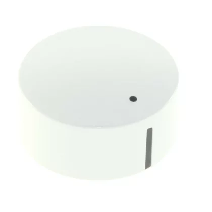 Białe pokrętło programatora do zmywarki Whirlpool 481241359177 C00318443