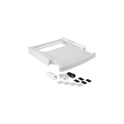 Akcesoria do suszarek bębnowych Łącznik pralki z suszarką Wpro SKS100 z wysuwaną półką 60 x 60 cm 480181701002 C00375496 484000008397 C00380129