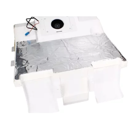 Elementy szklane i plastikowe lo Pokrywa ściany wewnętrznej zamrażarki Ariston / Indesit / Hotpoint / Whirlpool C00292540 488000506001 C0050600