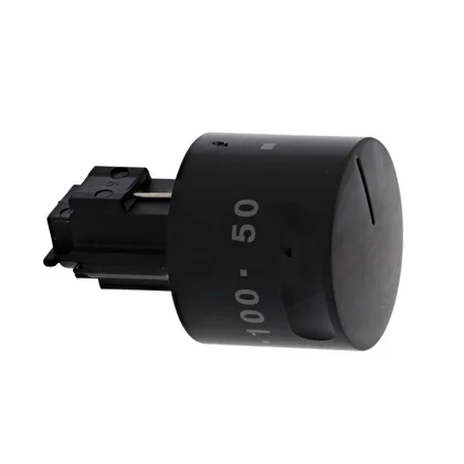 Pokrętło termostatu do piekarnika Electrolux / AEG czarne 0-250