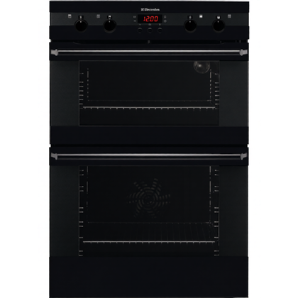 Szyba zewnętrzna drzwi piekarnika Electrolux / AEG czarna 594 x 305,5 mm 3970917534