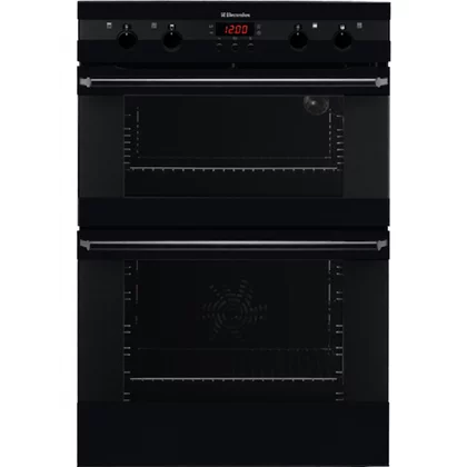Szyba zewnętrzna drzwi piekarnika Electrolux / AEG czarna 594 x 305,5 mm 3970917534