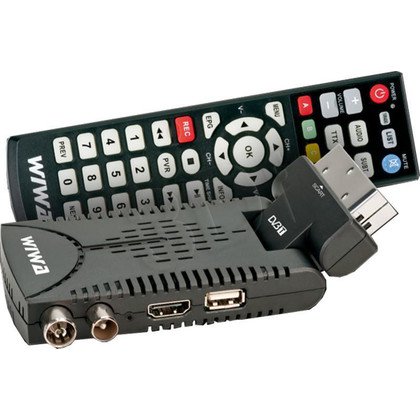 TUNER DVB-T WIWA HD 50 MPEG4 & FULL HD MEDIA PLAYER