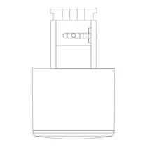 Pokrętło funkcyjne do kuchenki, piekarnika lub płyty grzejnej Electrolux / AEG czarne 5618505209