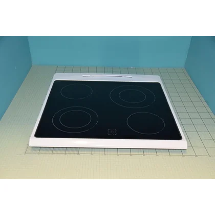 Płyta ze szkła ceramicznego z ramą do kuchenki Amica 9052159