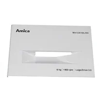Osłona pojemnika na detergenty do pralki Amica WA1C814BLiSH