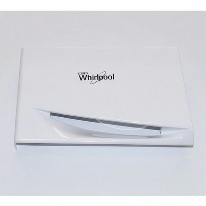 Uchwyt maskownicy dozownika proszku do pralki Whirlpool / Indesit / Ariston / Hotpoint 481010487636 C00312369