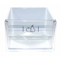 Półki na drzwi różni producenci Pojemnik na warzywa do lodówki Indesit / Whirlpool 230 x 155 mm 482000031569 C00283220