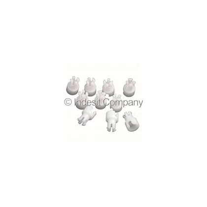 Sworzeń koła kosza do zmywarki Ariston / Indesit / Hotpoint / Whirlpool LVS 88/89 C00104638 482000028395