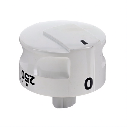 Pokrętło termostatu do kuchenki Electrolux / AEG białe 3425727017