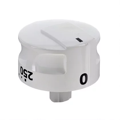Pokrętło termostatu do kuchenki Electrolux / AEG białe 3425727017