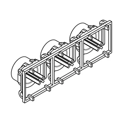 Zestaw 3 przycisków do piekarnika Electrolux / AEG 3870458001
