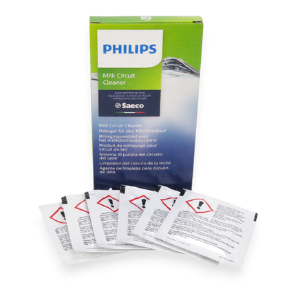 Proszek do czyszczenia obwodu mleka ekspresu Saeco / Philips 6 saszetek 21002002