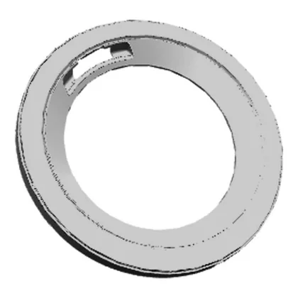 Ramka zewnętrzna drzwiczek do pralki Electrolux / AEG srebrna 1328286164