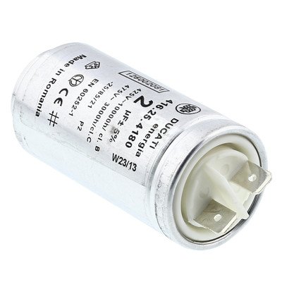 Elektronika do suszarek bębnowyc Kondensator rozruchowy 2uF do suszarki Electrolux (1250020813)