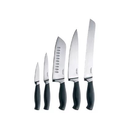Zestaw 5 kutych noży kuchennych Fiskars Functional Form Pro 857379