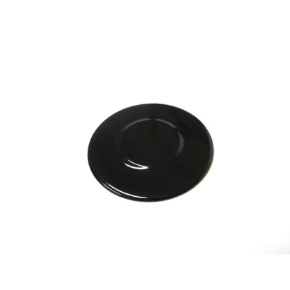 Nakrywka palnika średniego do kuchenki i płyty gazowej Ariston / Indesit / Hotpoint / Whirlpool półokrągła czarna błyszcząca C00142692 482000029653