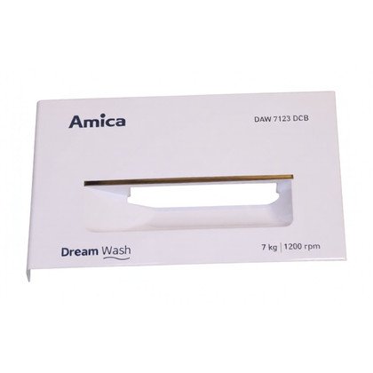 Osłona pojemnika na detergenty do pralki Amica DAW7123DC 1039028