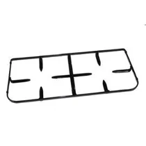Ruszt emaliowany czarny na dwa palniki do kuchni Ariston / Indesit / Hotpoint / Whirlpool 2F C00064001 482000027140