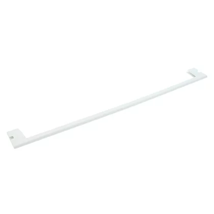 Plastikowe ramki półek do lodówe Ramka przednia półki szklanej do lodówki Electrolux / AEG biała 475 mm 2062739194