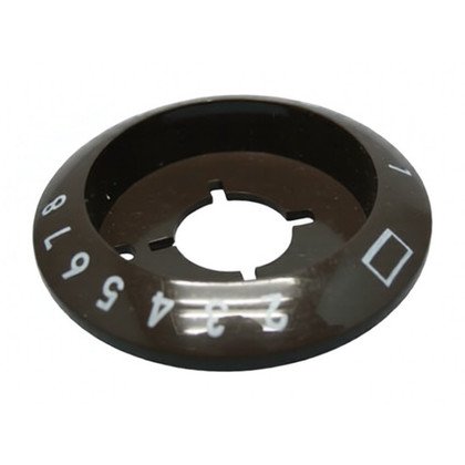 Pierścień pokrętła do kuchenki Amica brązowy 8018017 G501.00/09.8404.02