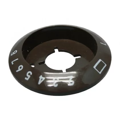 Pierścień pokrętła do kuchenki Amica brązowy 8018017 G501.00/09.8404.02