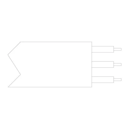 Przewód LCD do urządzeń chłodniczych Electrolux / AEG 900 mm 2425375249