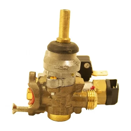 Kurek zaworu gazowego z oprawą do płyty gazowej i kuchenki Ariston / Indesit / Hotpoint / Whirlpool C00061967 482000027113