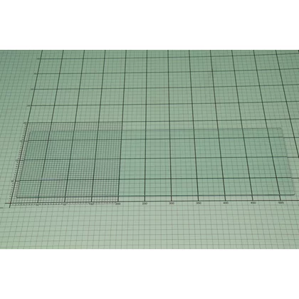 Półka szklana do lodówki Amica 517 x 164 mm