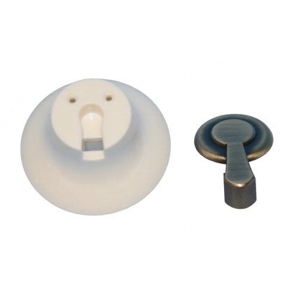 Części zamienne GORENJE Pokrętło obrotowe panelu sterowania do mikrofalówki Gorenje / Hisense ivory 462419