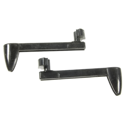 Lewy uchwyt szyby do okapu Whirlpool / Indesit / Ariston / Hotpoint 481240488017 C00335818 484000000769 C00345121