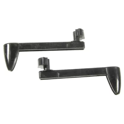 Lewy uchwyt szyby do okapu Whirlpool / Indesit / Ariston / Hotpoint 481240488017 C00335818 484000000769 C00345121