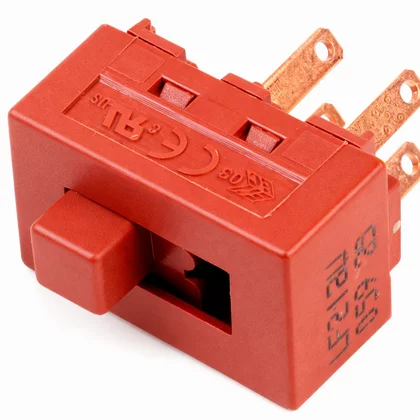 Przełącznik suwakowy światła do okapu Elica / Whirlpool / Turboair 4P LF21B3000W SPP0000603